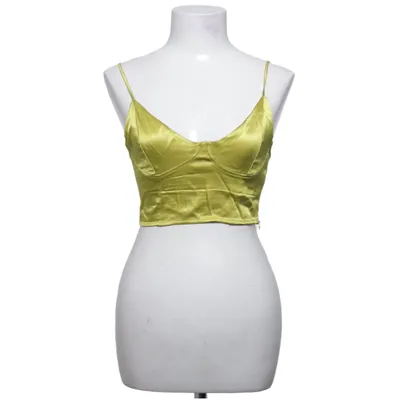 Crop top (Green) from Zara Elastane, Polyester