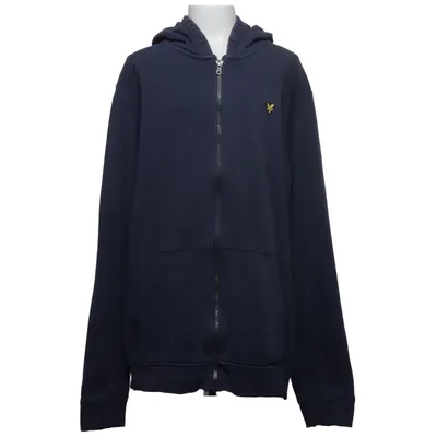 Sweat à capuche (Bleu) de Lyle & Scott Junior Coton, Polyester
