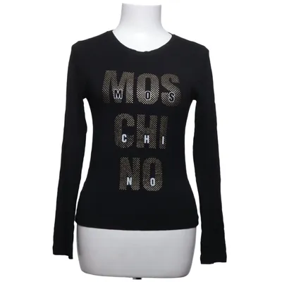 Long sleeve T-shirt (Black) from Moschino Jeans
