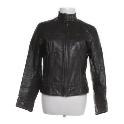 Leather jacket (Brown) from Gipsy by Mauritius Polyester, Leather