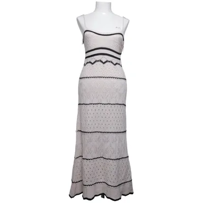 Maxikjole (Beige, Sort) fra New Collection Akryl, Bomuld