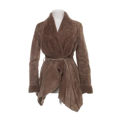 Veste en peau de mouton retournée (Marron) de Oakwood Polyester