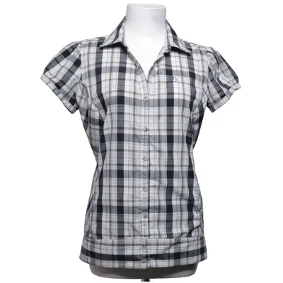 Short sleeve shirt (Black, White, Gray) from Fjällräven Cotton, Recycled polyester