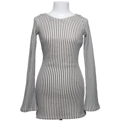 Dress (Black, White) from Edikted Elastane, Polyester