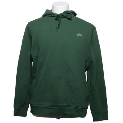 Sweat à capuche (Vert) de Lacoste Coton, Élasthane, Polyester