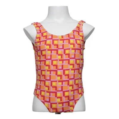 Maillot de bain une pièce (Rose, Orange, Jaune) Élasthane, Polyamide
