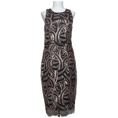 Cocktailklänning (Svart, Guldfärgad) från Vince Camuto Elastan, Polyester