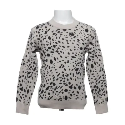 Pull-over (Beige, Noir) de Carlijnq Acrylique, Coton biologique