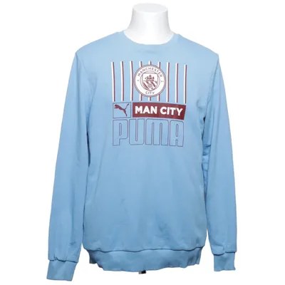Sweatshirt (Bleu) de Puma Coton, Élasthane, Polyester