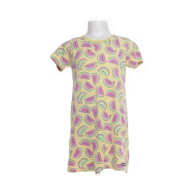 Klänning (Gul, Flerfärgad) från Villervalla Ekologisk bomull