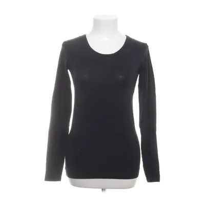 Lange mouwen shirt (Zwart) van Organic Basics Elastaan, Organisch katoen