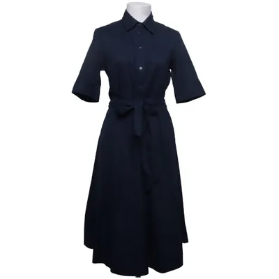 Robe chemise (Bleu) de Lauren Ralph Lauren Coton, Élasthane, Polyamide