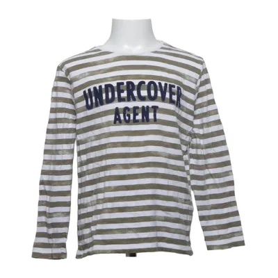 Lange mouwen shirt (Wit, Groen) van Zara Boys Collection Katoen