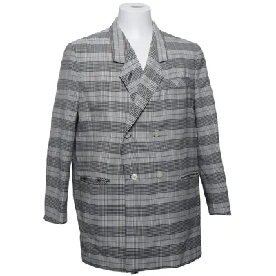 Kavaj (Grå, Vit, Svart) från The Classic Line Polyester, Viskos, Ull