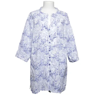 Blus (Vit, Blå) från Thea Bomull
