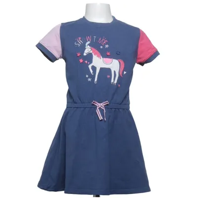 Robe (Bleu, Multicolore) de Staccato Coton, Élasthane, Polyester