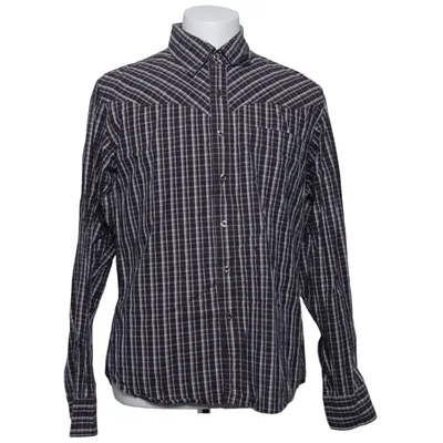 Shirt (Brown, Blue, White) from Philip Russel Cotton