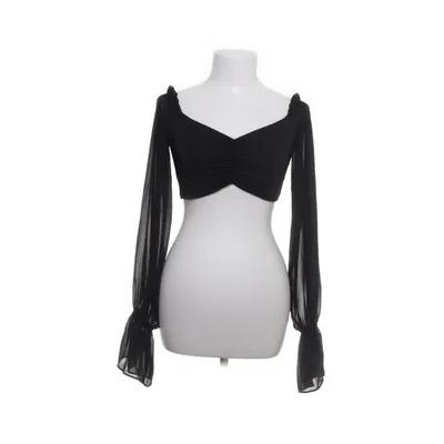 Crop top (Sort) fra Chiquelle