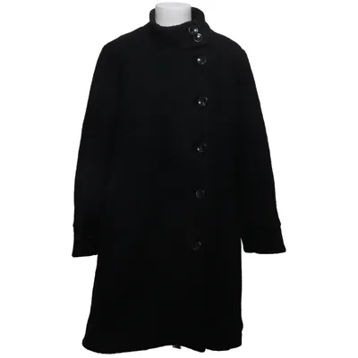 Coat (Black) from Giovanna Polyester, Wool