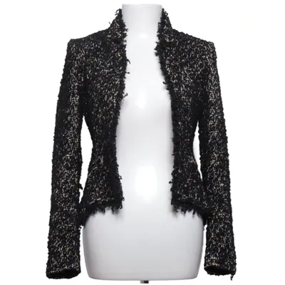 Blazer (Noir, Multicolore) de Zara Trafaluc Collection Acétate, Acrylique, Coton, Mohair, Polyester, Viscose, Laine