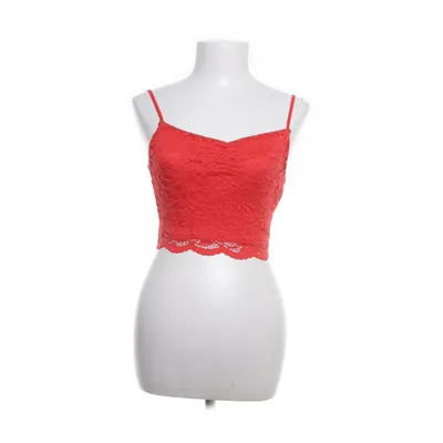 Crop top (Rood) van FB Sister Elastaan, Polyamide, Polyester