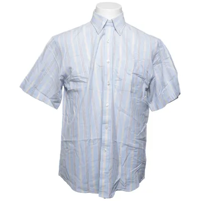 Korte mouwen shirt (Blauw, Wit) van Van Heusen Katoen, Polyester