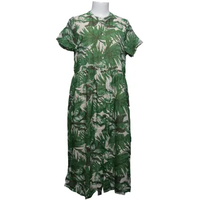 Dress (Green, Beige) from Lollys Laundry Metallic fiber, Viscose