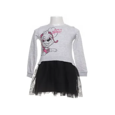 Klänning (Grå, Svart) från Nickelodeon Bomull, Återvunnen polyester, Viskos