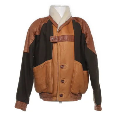 Leren jack (Bruin, Groen) van Avanti Polyester, Leer