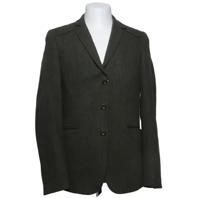 Blazer (Groen) van Plectrum by Ben Sherman Polyester, Viscose, Wol