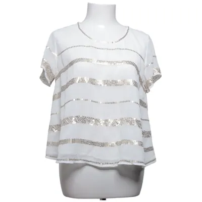 Top (Wit, Goud) van Abercrombie & Fitch Polyester
