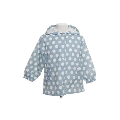 Regenjack (Blauw, Wit) van Zara Katoen, Polyester