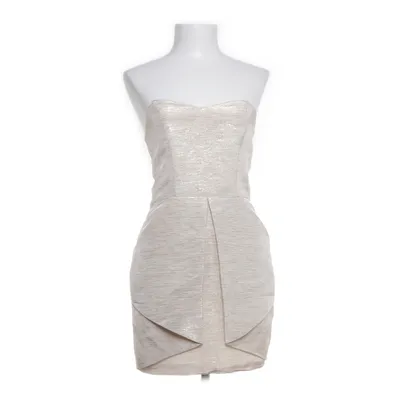 Cocktailklänning (Guldfärgad, Beige) från Jane Norman Acetat, Bomull, Metallfiber, Polyester