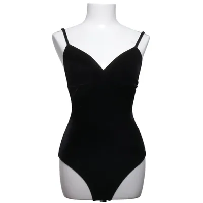 Romper (Zwart) van Melville Elastaan, Polyester
