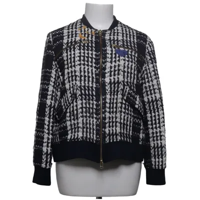 Bomberjakke (Sort, Hvid) fra Libertine-Libertine Akryl, Viscose, Uld