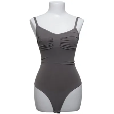 Body (Grau) von Creamy Fabrics Elasthan, Polyamid