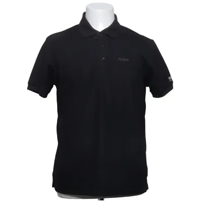 Poloshirt (Zwart) van Four D Polyester