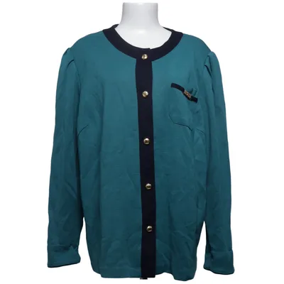 Cardigan (Green, Black) from Marielle Gardelle