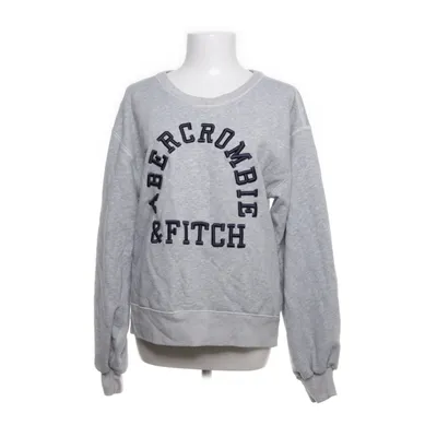 Collegetröja (Grå) från Abercrombie & Fitch Bomull, Polyester