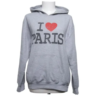 Capuchon sweater (Grijs) van Gildan Katoen, Polyester
