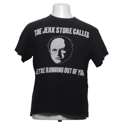 T-shirt (Sort) fra Seinfeld Bomuld