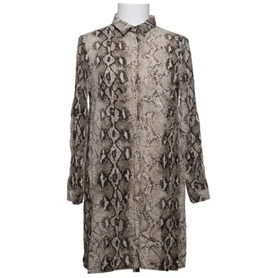 Shirt dress (Beige, Black) from Fashion Style