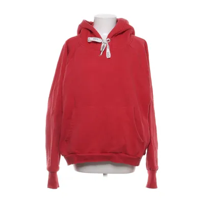 Sweat à capuche (Rouge) de LeGer Coton biologique, Polyester recyclé