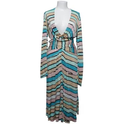 Wikkeljurk (Blauw, Roze, Beige) van Issa London Viscose