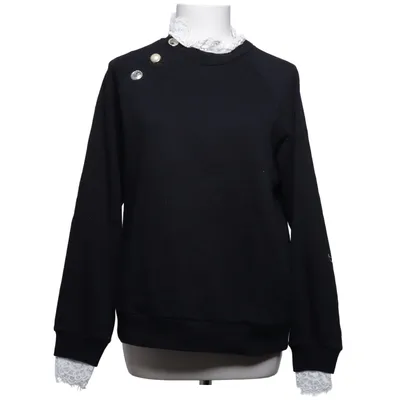 Collegetröja (Svart, Vit) från Claudie Pierlot Bomull, Elastan, Polyamid, Polyester