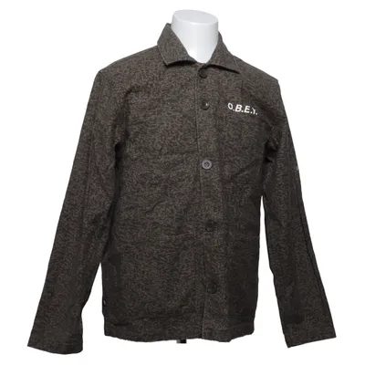 Skjortejakke (Brun, Flerfarvet) fra Obey worldwide Bomuld