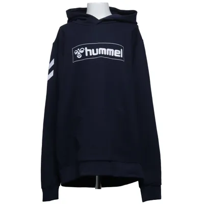 Capuchon sweater (Blauw) van Hummel Organisch katoen