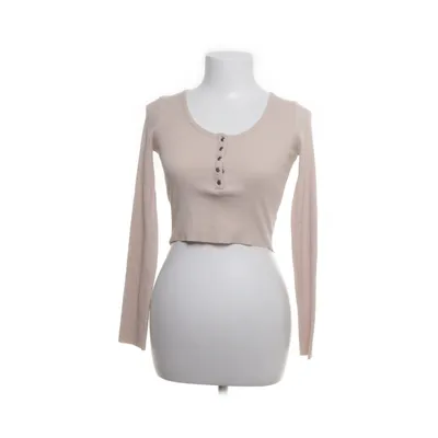 Crop top (Beige) van Bershka Katoen, Polyester, Elastaan
