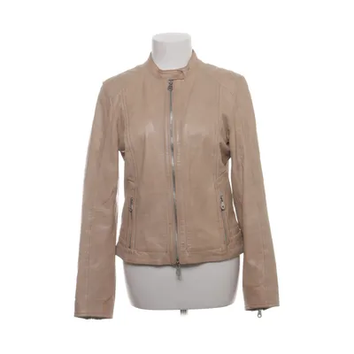Jakke (Beige) fra Mauritius Læder