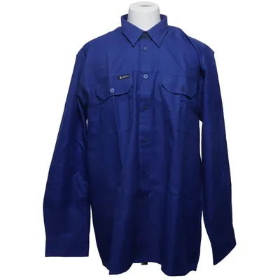 Chemise de travail (Bleu) de Mascot Coton, Polyester